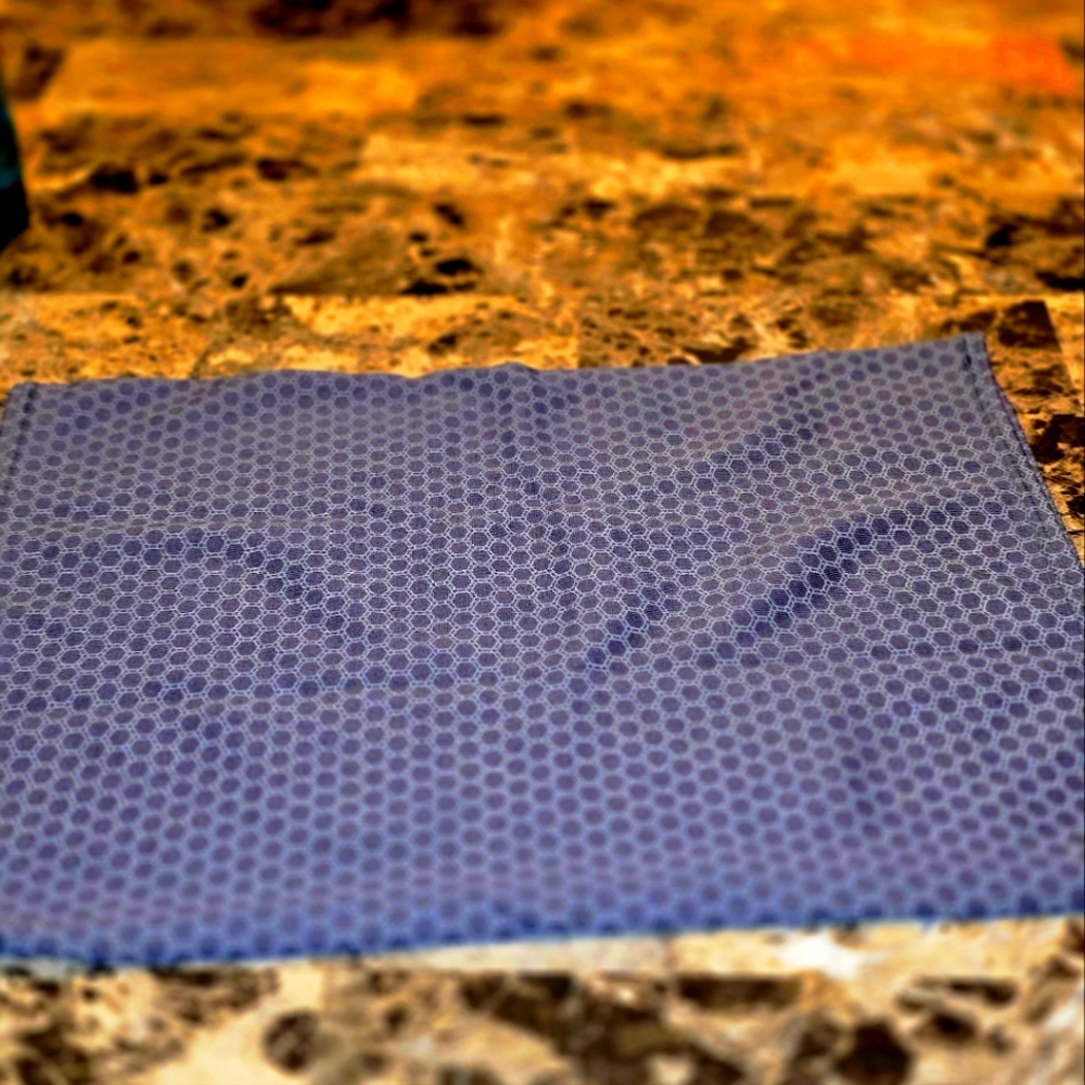 Blue Patterned Neck Gaiter